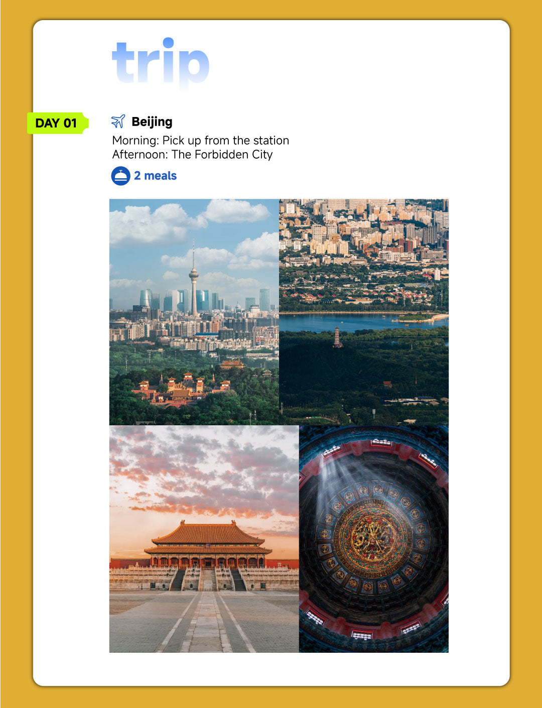 Trip 6: Beijing Heritage & Culture 8-Day Discovery