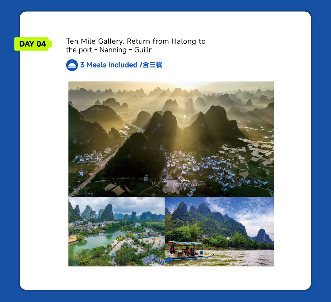 Trip 10: Guilin & Halong Bay 10-Day Scenic Discovery