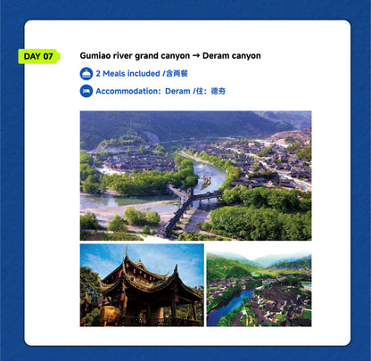 Trip 3: Promotional Tour-11-Day Scenery & Culture Tour